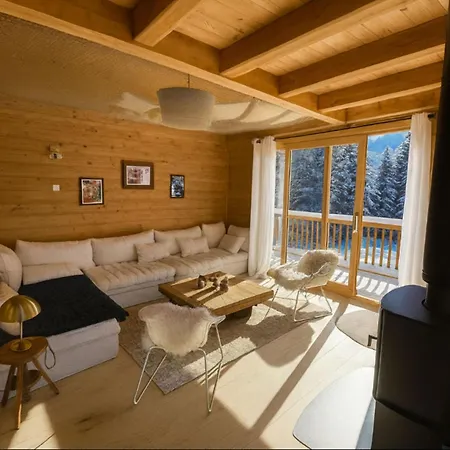Chalet Semi Detached For 8 With Balcony & Garden Chamonix Mont Blanc
