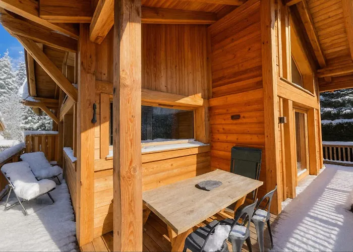 Semi Detached For 8 With Balcony & Garden Alpstuga